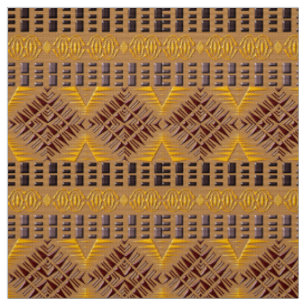 afrikanisches geometrisches Muster Stoff