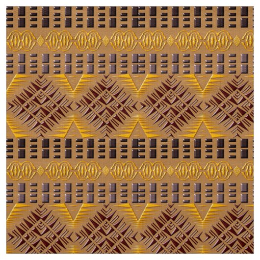afrikanisches geometrisches Muster Stoff (Muster)