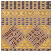 afrikanisches geometrisches Muster Stoff (Nahaufnahme)