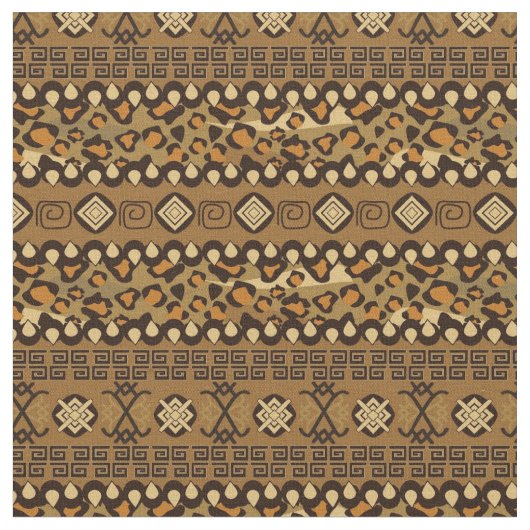 Afrikanisches Geparden Stoff (Nahaufnahme)