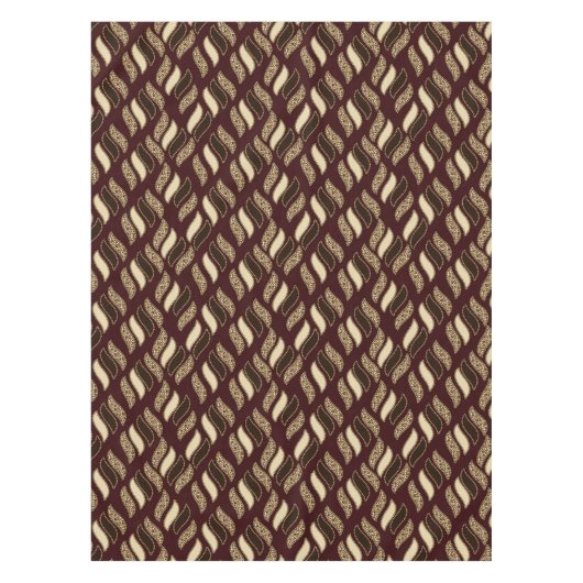 Afrikanisches Gepardhautmuster 2 Tischdecke (Vorderseite)