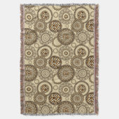 Afrikanisches Gepardhautmuster 3 Decke (Vorderseite Vertikal)