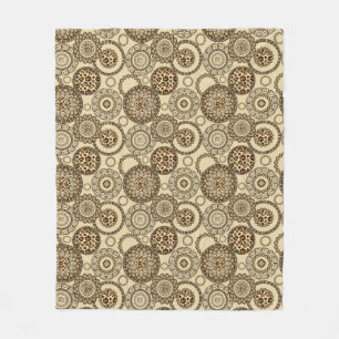 Afrikanisches Gepardhautmuster 3 Fleecedecke