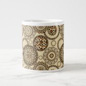 Afrikanisches Gepardhautmuster 3 Jumbo-Tasse (Vorderseite)