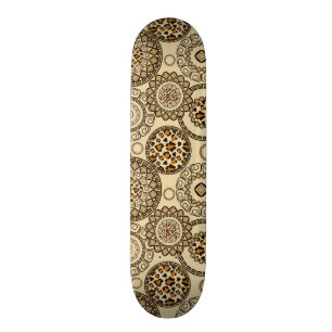 Afrikanisches Gepardhautmuster 3 Skateboard
