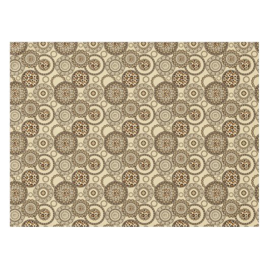 Afrikanisches Gepardhautmuster 3 Tischdecke (Vorderseite (Horizontal))