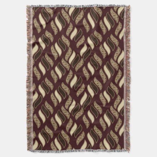 Afrikanisches Gepardhautmuster Decke (Vorderseite Vertikal)