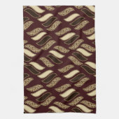 Afrikanisches Gepardhautmuster Handtuch (Vertikal)