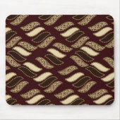 Afrikanisches Gepardhautmuster Mousepad (Vorne)