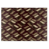 Afrikanisches Gepardhautmuster Schneidebrett (Vorderseite)