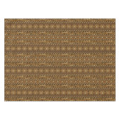 Afrikanisches Gepardhautmuster Tischdecke (Vorderseite (Horizontal))