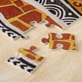 AFRIKANISCHES GEWEBE PUZZLE (Seite)