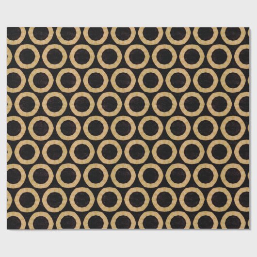 Afrikanisches GewebeDecoupage Papier Geschenkpapier (Flach)