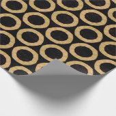 Afrikanisches GewebeDecoupage Papier Geschenkpapier (Ecke)