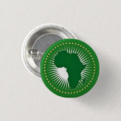 AFRIKANISCHES GEWERKSCHAFTS-BUTTON-KNOPF-ABZEICHEN BUTTON (Vorne & Hinten)