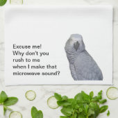 Afrikanisches Grau-Geschirrtücher Handtuch (Gefaltet)