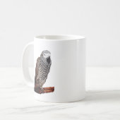 Afrikanisches Grau-Papagei Kaffeetasse (Vorderseite Links)