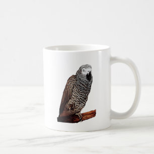 Afrikanisches Grau-Papagei Kaffeetasse