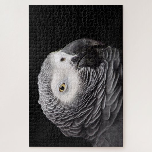 Afrikanisches Grau-Papagei Puzzle (Vertikal)