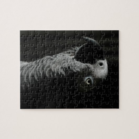 Afrikanisches Grau-Papagei Puzzle (Horizontal)