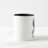 Afrikanisches Grau-Papagei Tasse (Zentrum)