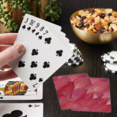 Afrikanisches Grau-Papageien-Feder-Entwurf Spielkarten (In Situ)