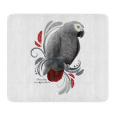 Afrikanisches Grau Schneidebrett (Vorderseite)