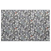 Afrikanisches Grau über dem Muster Stoff (Fat Quarter (45,7 x 55,9 cm))