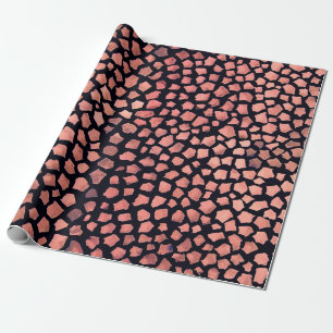 Afrikanisches Hautbild Geschenkpapier