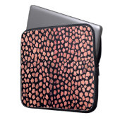 Afrikanisches Hautbild Laptopschutzhülle (Vorderseite Links)