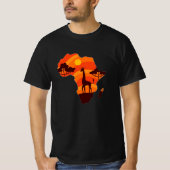 Afrikanisches Herren T-Shirt (Vorderseite)