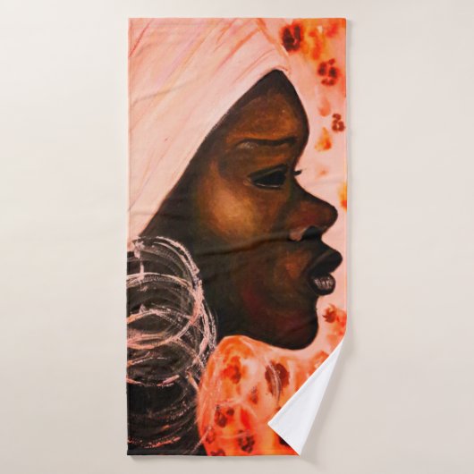 Afrikanisches Hübsches Woman-Badetuch-Set Badhandtuch Set (Badehandtuch)