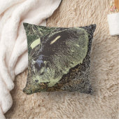 Afrikanisches Hyrax entspannt sich auf Felsen Kissen (Decke)