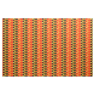 Afrikanisches Kente-Stoffmuster Stoff