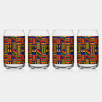 Afrikanisches Kente-Stofftuch-Muster