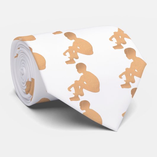 Afrikanisches Kind Krawatte (Gerollt)