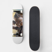 Afrikanisches Kindersommer-Skateboard Skateboard (Vorderseite)