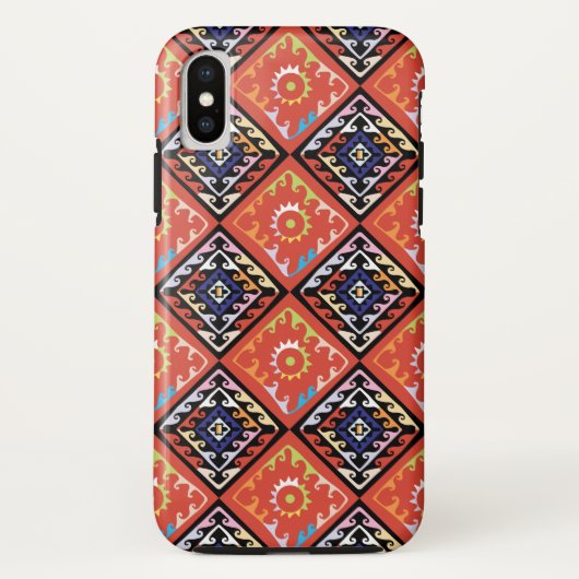 Afrikanisches Korbgeflecht-Muster Case-Mate iPhone Hülle (Rückseite)