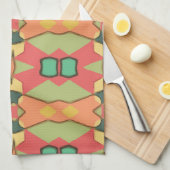 afrikanisches Küchentuch (Viertel Falte)