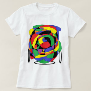 Afrikanisches Kunst-T-Shirt - Afrika T-Shirt