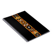 afrikanisches Kunstmuster Notizblock (Rechte Seite)