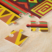 Afrikanisches Kunstmuster Puzzle (Seite)