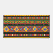 Afrikanisches Kunstmuster Schreibtischunterlage (Vorderseite)