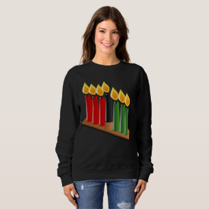Afrikanisches Kwanzaa Frauens Sweatshirt
