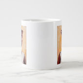 Afrikanisches Mädchen Jumbo-Tasse (Vorderseite)