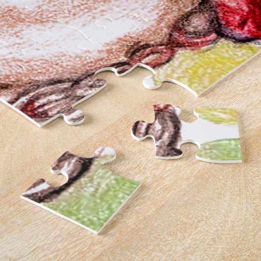 Afrikanisches Mädchen Puzzle (Seite)