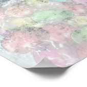 Afrikanisches Mädchen und Jellybeans Poster (Ecke)
