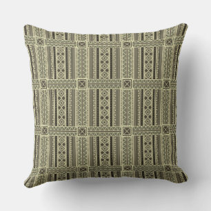 Afrikanisches Mali-Muster Throw-Pillow VII Kissen