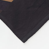 Afrikanisches Marocco-Triangle, geometrisch-braune Fleecedecke (Ecke)