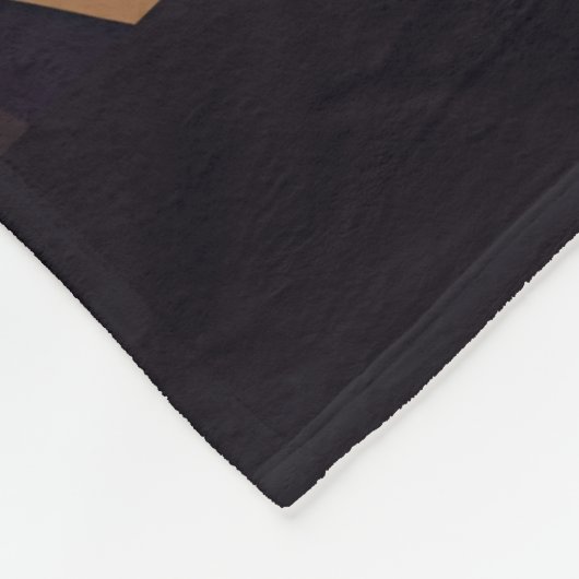 Afrikanisches Marocco-Triangle, geometrisch-braune Fleecedecke (Ecke)